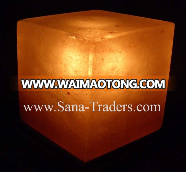 Cube salt design lamp / fancy lamp